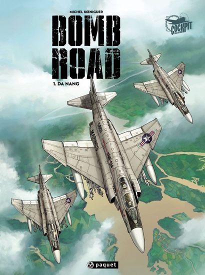 KOENIGUER, Michel (1971) Bomb Road. Tome 1 : Da Nang. Encre de Chine pour l'illustration...