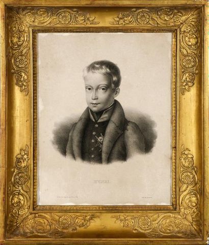 null Henri, duc de Bordeaux, futur comte de Chambord (1820-1883). Portrait le représentant...