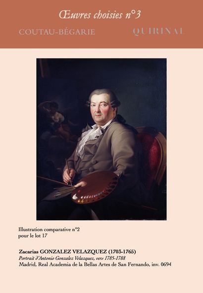 Attribué à Antonio GONZALEZ VELASQUEZ (1723 - 1794), d'après Corrado GIAQUINTO (1703...