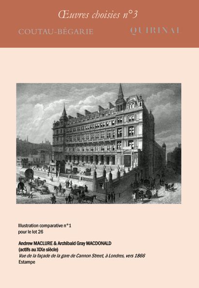 Andrew MACLURE & Archibald Gray MACDONALD (actifs au XIXe siècle) 
View of the front...