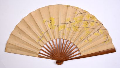 Anchorena autograph fan, 1899
Folded fan,...