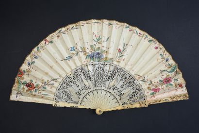 null Aeneas appearing in Dido's palace, ca. 1740-1750
Folded fan, the double sheet...