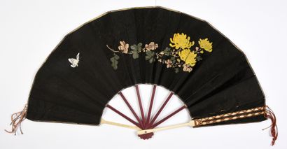 null «Dancing fan», Japon, vers 1890
Éventail plié, appelé «Mai Ogi» ou «Dancing...