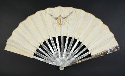 null Promise of marital happiness, circa 1760-1770
Folded fan, the leaf in skin,...