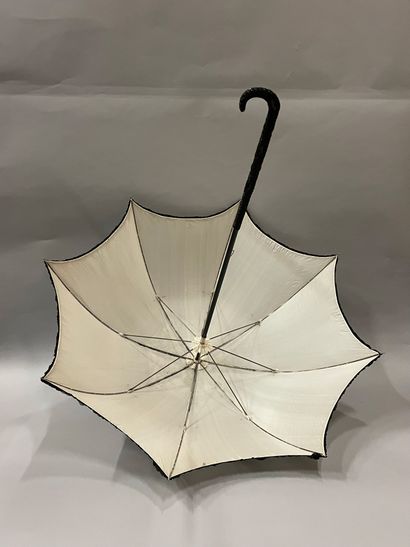 null Réunion d'ombrelles, fin du XIXe-début du XXe siècles, ombrelles à manches et...
