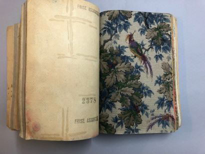  Album d'échantillons de papiers peints, manufacture Brépols, Collection 1929-1930,...