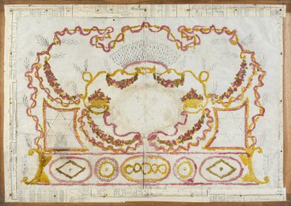null Feux Pyriques
Anonymous, Paris - 1760/1830
Set of optical views on large paper,...