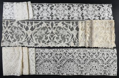Metrages for the furnishing in lace to the...