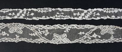 null Rares paire de quilles pour la robe, Argentan, aiguille, France, vers 1780-90.
Charmant...