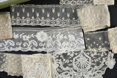 null Lace borders, bobbins and needle, eighteenth and nineteenth century.
Meeting...