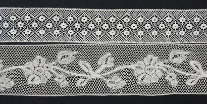 null Eleven lengths of bobbin lace, Belgium, 1st half of the twentieth century.
Eight...