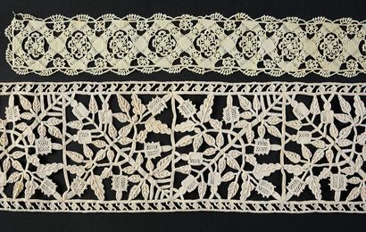 null Needlepoint lace, Aemilia Ars and Puncetto, Italy, late nineteenth and early...