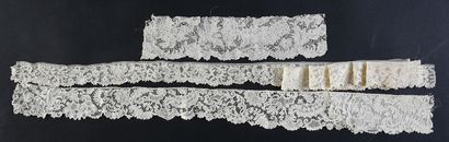 null Borders and documents, Sedan and Alençon, needlework, France, 1st quarter of...