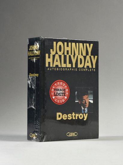 null JOHNNY HALLYDAY (1943/2017): Chanteur et acteur. 1 ensemble de 8 livres: 1 livre...