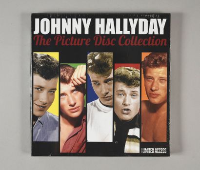 null JOHNNY HALLYDAY (1943/2017): Singer and actor. 1 Box set of 5 vinyl Picture...