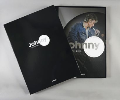  JOHNNY HALLYDAY (1943/2017): Chanteur et acteur. 1 livre de Vinyle 2012 «Johnny...