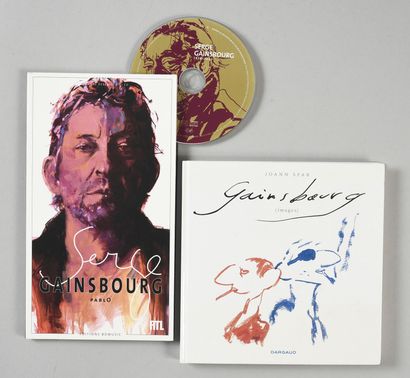 null SERGE GAINSBOURG (1928/1991): Acteur, auteur, compositeur, interprète. 1 paire...