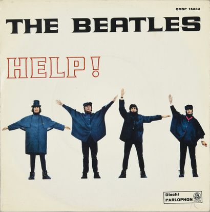  THE BEATLES: 1 set of 4 original 45 rpm vinyl records released in Japan. 1st record:...