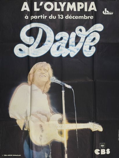 DAVE (1944): Author, composer and performer. 2 original posters to announce Dave's...