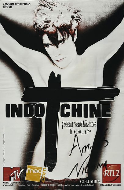 null INDOCHINE: Groupe de rock français des années 80. Avec plus de 20 millions de...