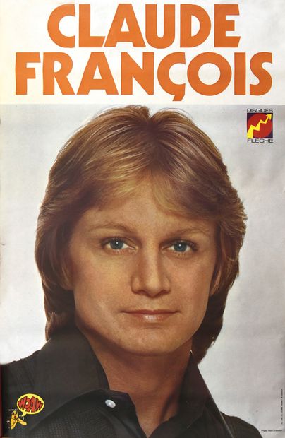 null CLAUDE FRANCOIS (1939/1978): Author, composer and performer. - 1 set of 3 stage...