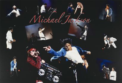  MICHAEL JACKSON (1958/2009): author, composer, performer. 1 photo signed by Michaël...
