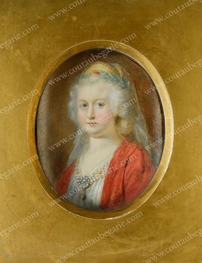 ATTRIBUÉ À HENRI-FRANCOIS VIOLLIER (1750-1829) 
Portrait of the Empress Catherine...