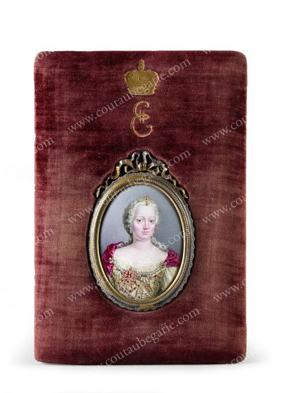 Ecole russe du XVIIIe siècle 
Portrait of Empress Catherine II of Russia (1729-1796)....