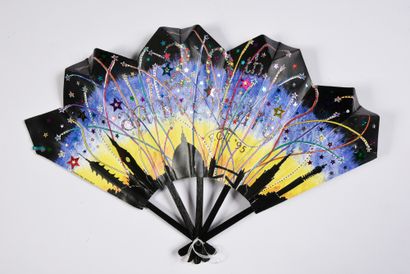 null FAN CIRCLE - Souvenir fan, circa 1995, from the Fan Circle International's 20th...