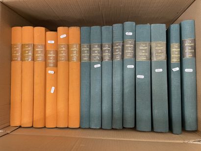 null Documentation, fifteen bound books, La Semaine de Suzette, 1920-1924-1925-1926-1927-1929-1930-...