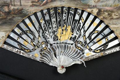 null Renaud and Armide, ca. 1760
Folded fan, the double sheet in skin, mounted in...