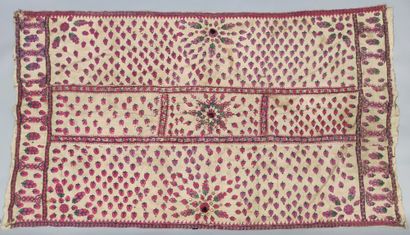 null Three embroidered elements of women's costume, India, late nineteenth-early...