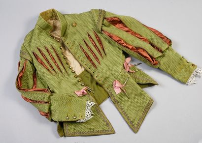 null 557. Two costumes from the Comédie française collection, circa 1940, Louis XIII...