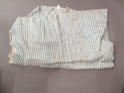 null Three lengths of striped silk, North Africa, first third of the twentieth century,...
