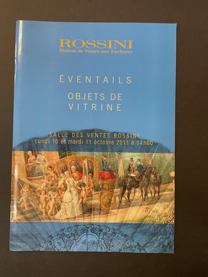 null ROSSINI - Huit catalogues de ventes de la maison de ventes aux enchères Rossini...