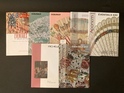 null ROSSINI - Huit catalogues de ventes de la maison de ventes aux enchères Rossini...