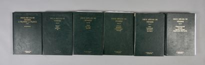 null Bernard TOLLU & Hervé TREMBLOT de La CROIX : Deux siècles de vénerie
Les 6 volumes...