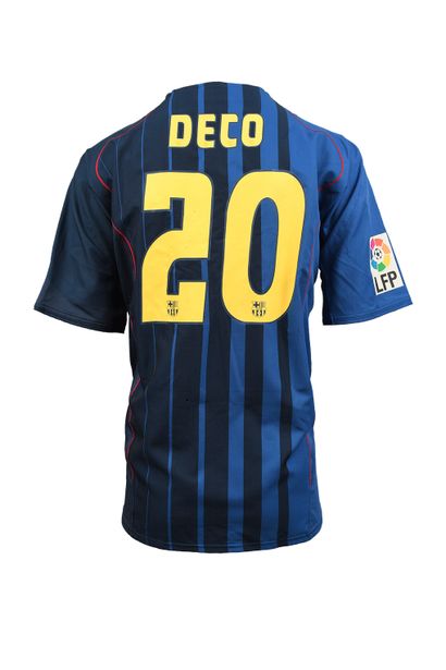 null Deco. Midfielder. FC Barcelona jersey number 20 for the 2004-2005 season of...
