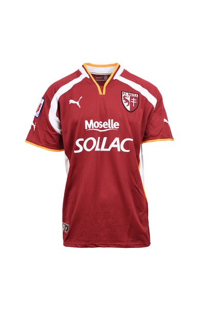 null Stéphane Morisot. Midfielder. FC Metz jersey n°19 worn during the 2001-2002...