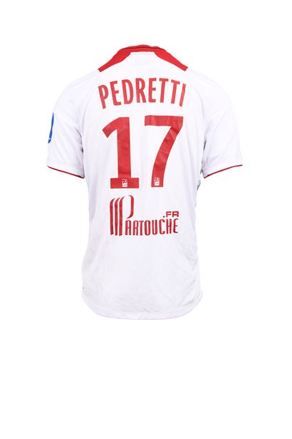 null Benoît Pedretti. Midfielder. Lille OSC jersey #17 worn during the 2012-2013...