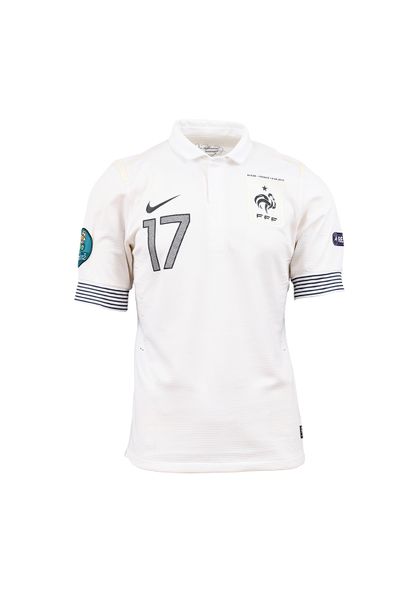 null Yann M'Vila. Midfielder. Jersey #17 of the French team prepared for the Euro...
