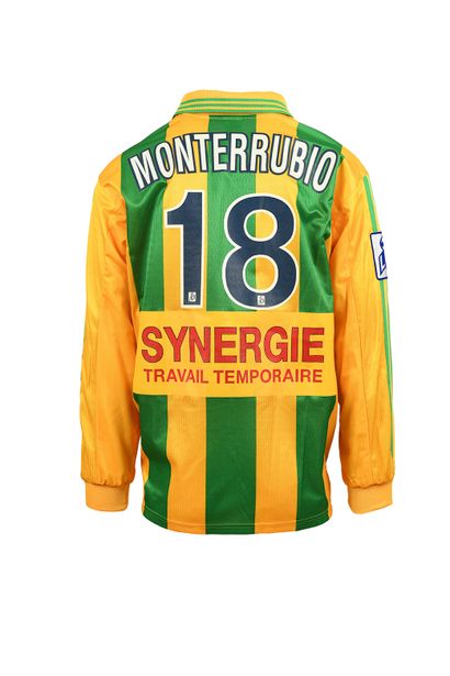 null Olivier Monterrubio. Midfielder. FC Nantes jersey n°18 for the 1999-2000 season...