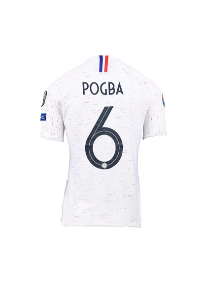 null Paul Pogba. Midfielder. Jersey #6 of the French team for the Euro 2020 qualifying...