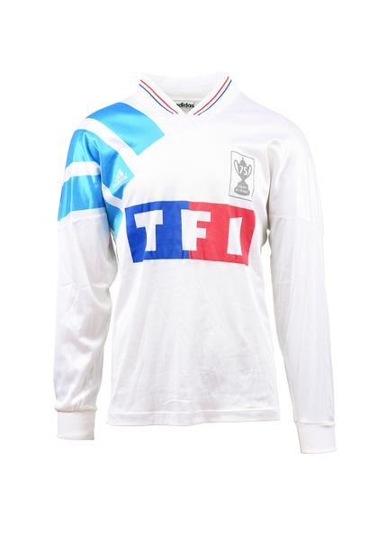 null Jocelyn Angloma. Defender. Jersey No. 3 of the Olympique de Marseille worn during...
