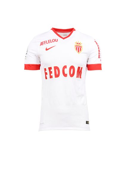 Layvin Kurzawa. Defender. AS Monaco jersey...