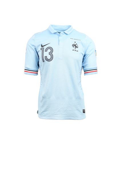 null Mapou Yanga Mbiwa. Defender. Jersey #13 of the French team for the 2014 World...