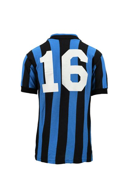 null Massimo Ciocci. Attaquant. Maillot n°16 de l'Inter de Milan pour la saison1987-1988...