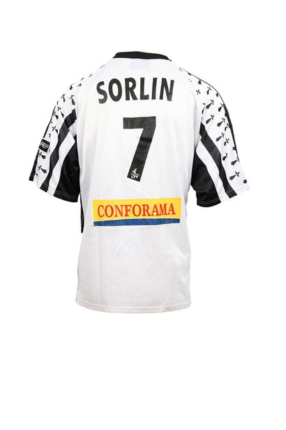 null Olivier Sorlin. Midfielder. Jersey n°7 of Stade Rennais worn during the 2002-2003...