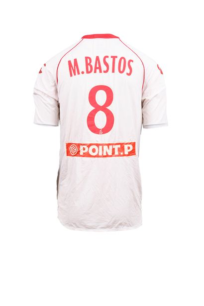 null Michel Bastos. Midfielder. Lille OSC jersey #8 worn during the 2008-2009 edition...