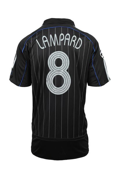 null Frank Lampard. Midfielder. Jersey No. 8 of Chelsea FC for the 2006-2007 edition...